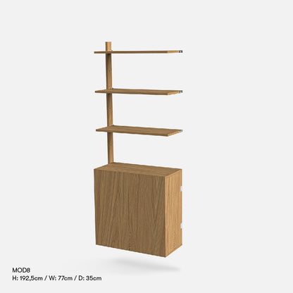 MOD Shelving System Oak